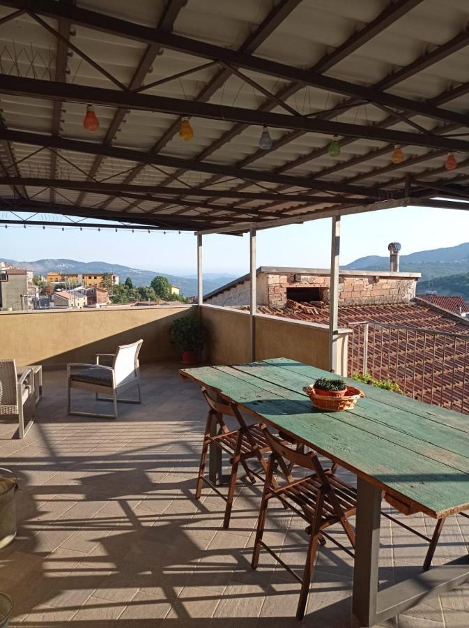 Casa Torre Con Terrazza Panoramica Vila Futani Exterior foto